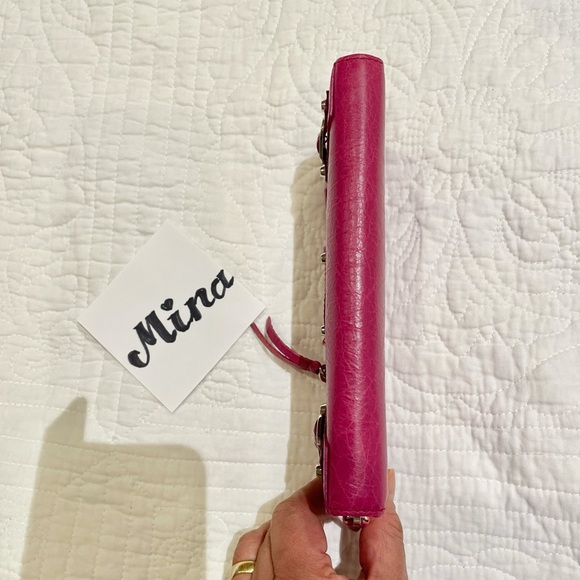 Authentic Balenciaga Lambskin long zippy wallet - Picture 16 of 16